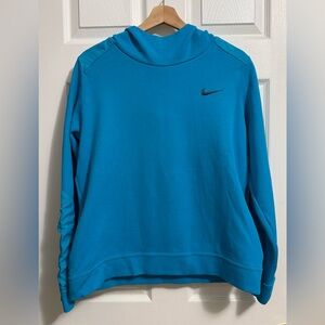 Nike bright blue hoodie Top